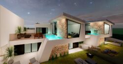 Futuristic 4 Bed Villa with Fantastic Views over Golf Course and Beyond