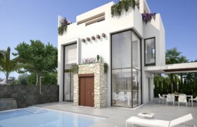 Luxury 3B Villa with pool on coastal plot – 5m walk to the beach!