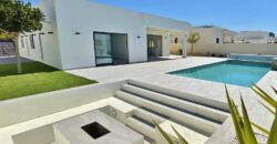 Bespoke Self Build Villa with Pool on Quiet Corner Plot