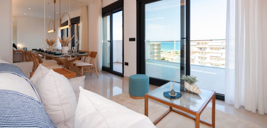 KEY READY Furnished Penthouse with Sea View, 100m to Beach
