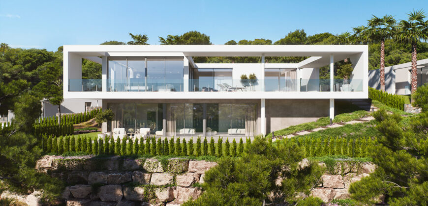 Futuristic 4 Bed Two-Storey Villa on Las Colinas Hillside