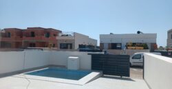 Luxury Villas in Daya Nueva south of Costa Blanca With 3 bedrooms, 2 full bathrooms, basement & private pool