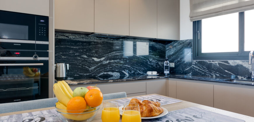 Spacious modern apartment 7 minutes from the beach