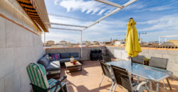 Sunny Penthouse- Urbanization with swimming pool-3rd line from the beach